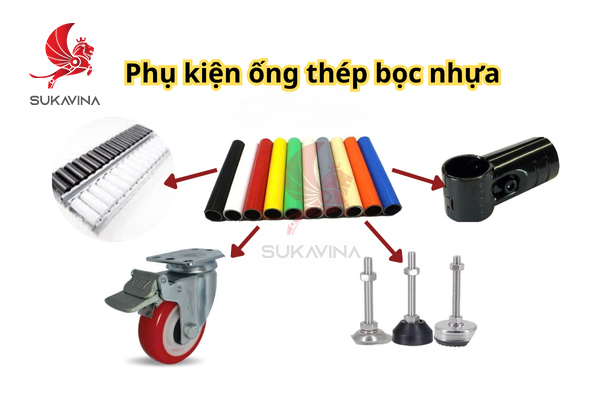 Phụ kiện ống thép bọc nhựa giải pháp kết nối linh hoạt trong nhà xưởng